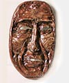 Large Clay masks by Doreen Beaupre