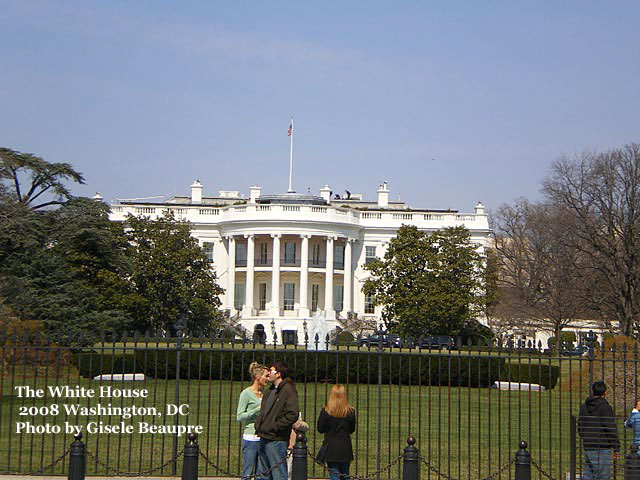 The White House, Washington DC 2008