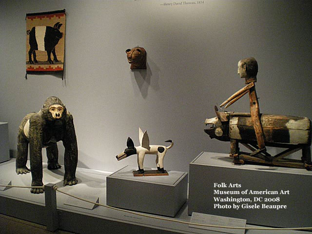 Folk Arts, Museum of American Art, Washington DC 2008